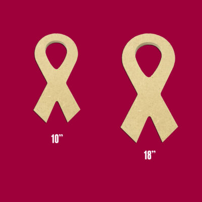 10" & 18" Ribbon Unfinished DIY Wood Craft To Sell Ready to Paint Wood Wooden Stacked Cutout