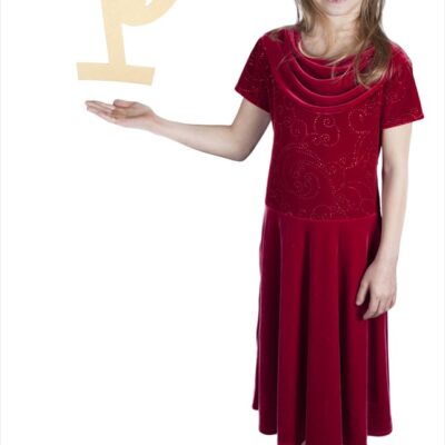 Curly Letters 16" Letter P