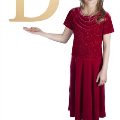 Times New Roman 16" Letter D