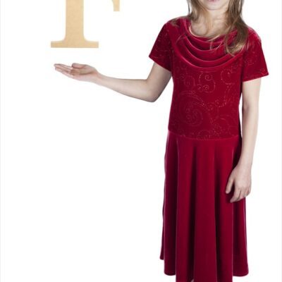 Times New Roman 16" Letter F