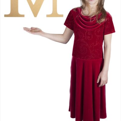 Times New Roman 16" Letter M