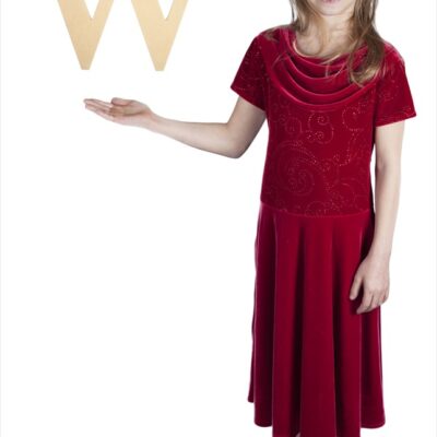 Times New Roman 16" Letter W