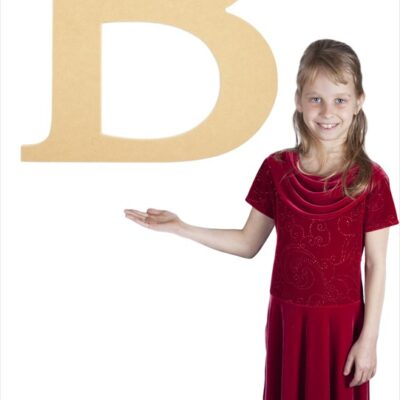 Times New Roman 24" Letter B