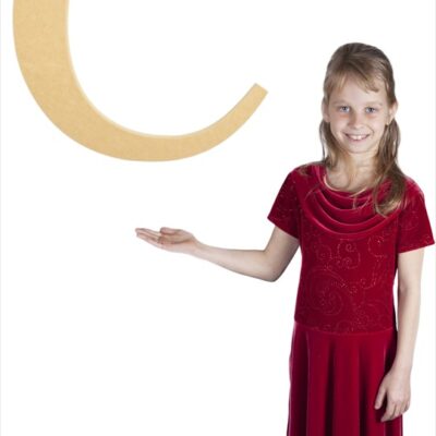 Times New Roman 24" Letter C