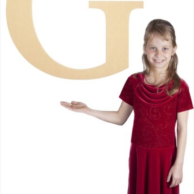 Times New Roman 24" Letter G