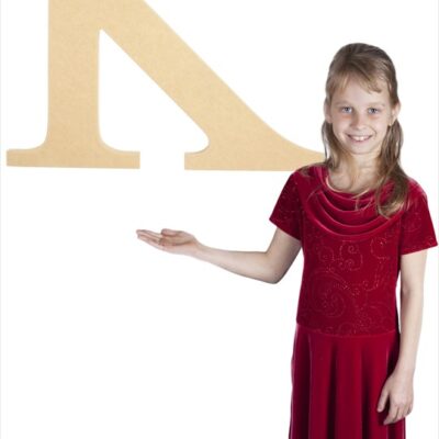 Times New Roman 24" Letter K