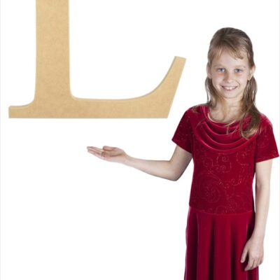 Times New Roman 24" Letter L