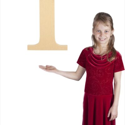 Times New Roman 24" Letter T