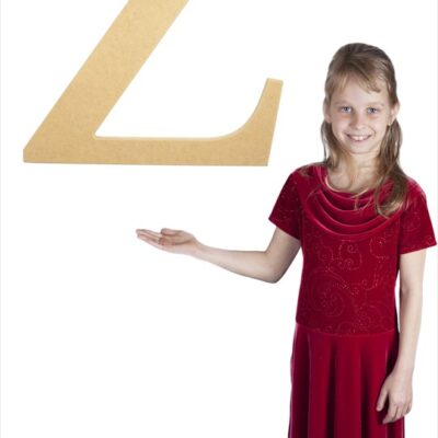 Times New Roman 24" Letter Z