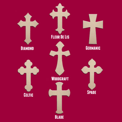 6" Wood Cross Unfinished DIY Extra Small Wooden Craft Cutout To Sell Stacked Crosses