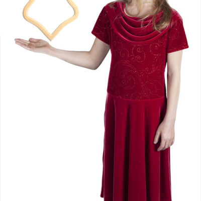 Bedazzled Bell Cross (21x11)