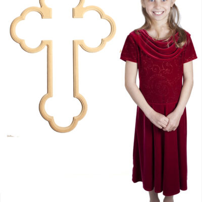 Bedazzled Celtic Cross (26x18)