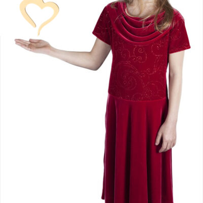 Deer Doe Heart (12x8)