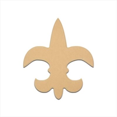 Mini Fleur De Lis Saint 3" Package of 4