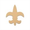 Mini Fleur De Lis Saint 4" Package of 4
