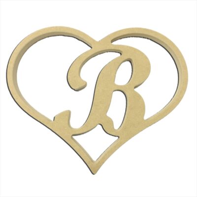 9" Script Letter B Insert