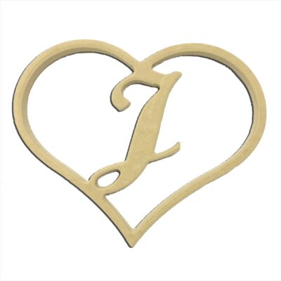 9" Script Letter I Insert