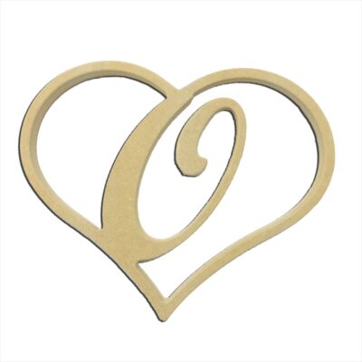 9" Script Letter O Insert