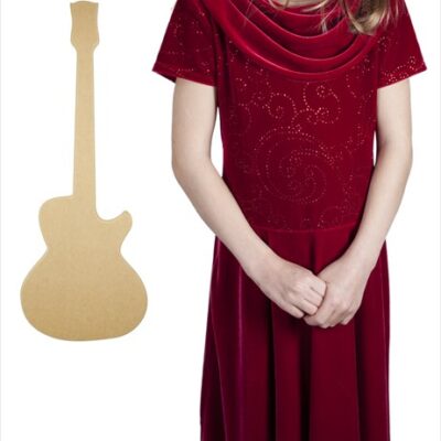 Small Les Paul Guitar (24x10)