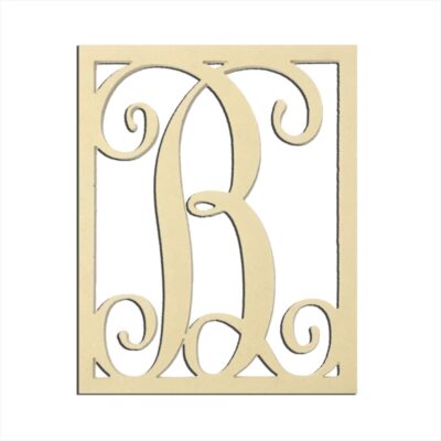 14" Monogram Capital Letter B