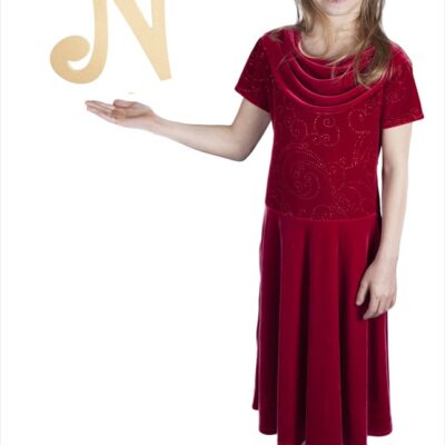 Curly Letters 10" Letter N