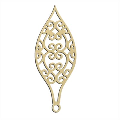 Filigree Small Ornament 14" x 6"