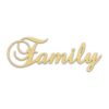 10" Script Cursive Text Word (Family)
