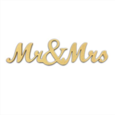 Mr & Mrs 8"