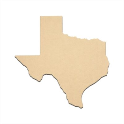 Mini State of Texas 4" Package of 4