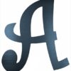 Curly Letter A (4")