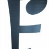 Curly Letter F (2")