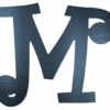 Curly Letter M (2")