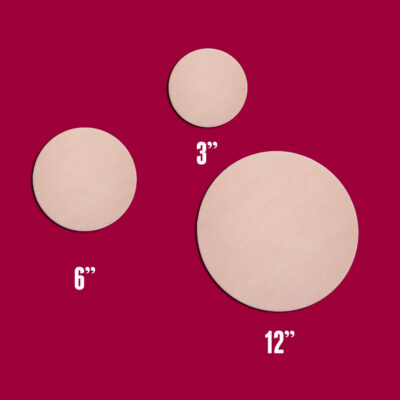 Circle 3" 6" 12" Unfinished DIY Wood Craft To Sell Ready to Paint Wood Wooden Stacked Cutout