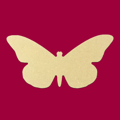 Mini Butterfly 6" (Pkg of 4) Miniature Unfinished DIY Wood Craft To Sell Ready to Paint Wood Wooden Cutout